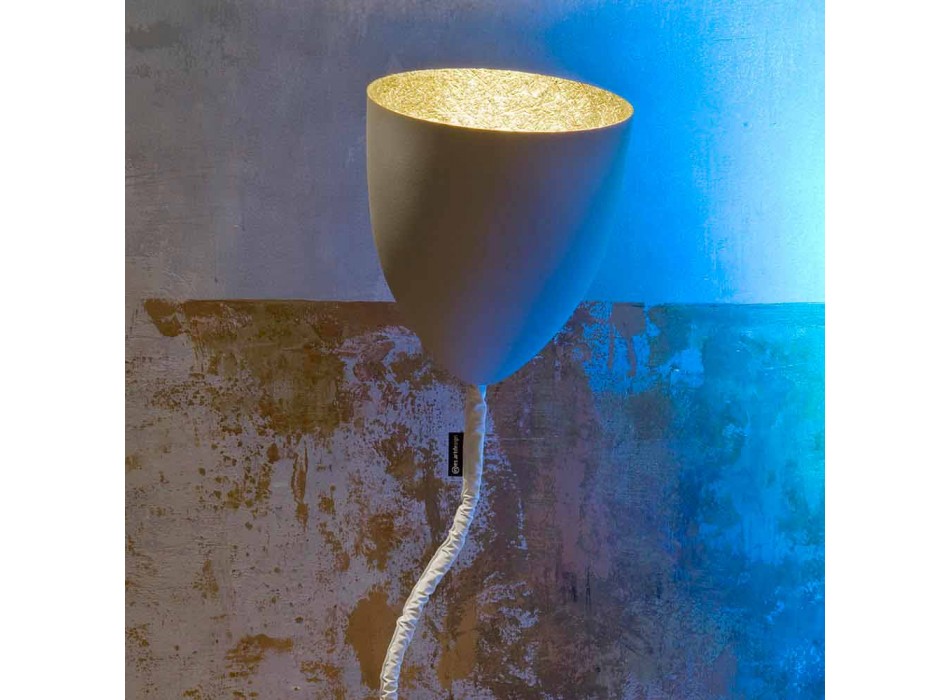 Dizajni llambë dyshemeje In-es.artesign Lule Beton i pikturuar Viadurini