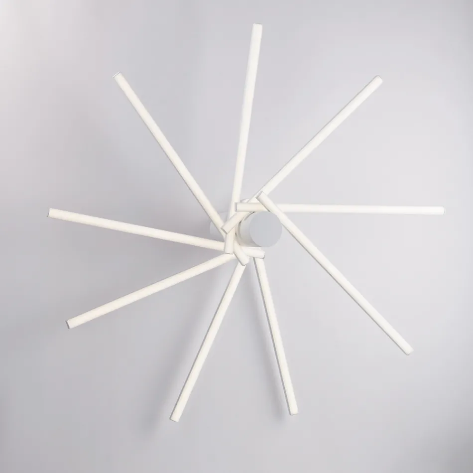 Llambë qelqi dhe metali dizajni e prodhuar në Itali për dekor elegant - Idra Viadurini