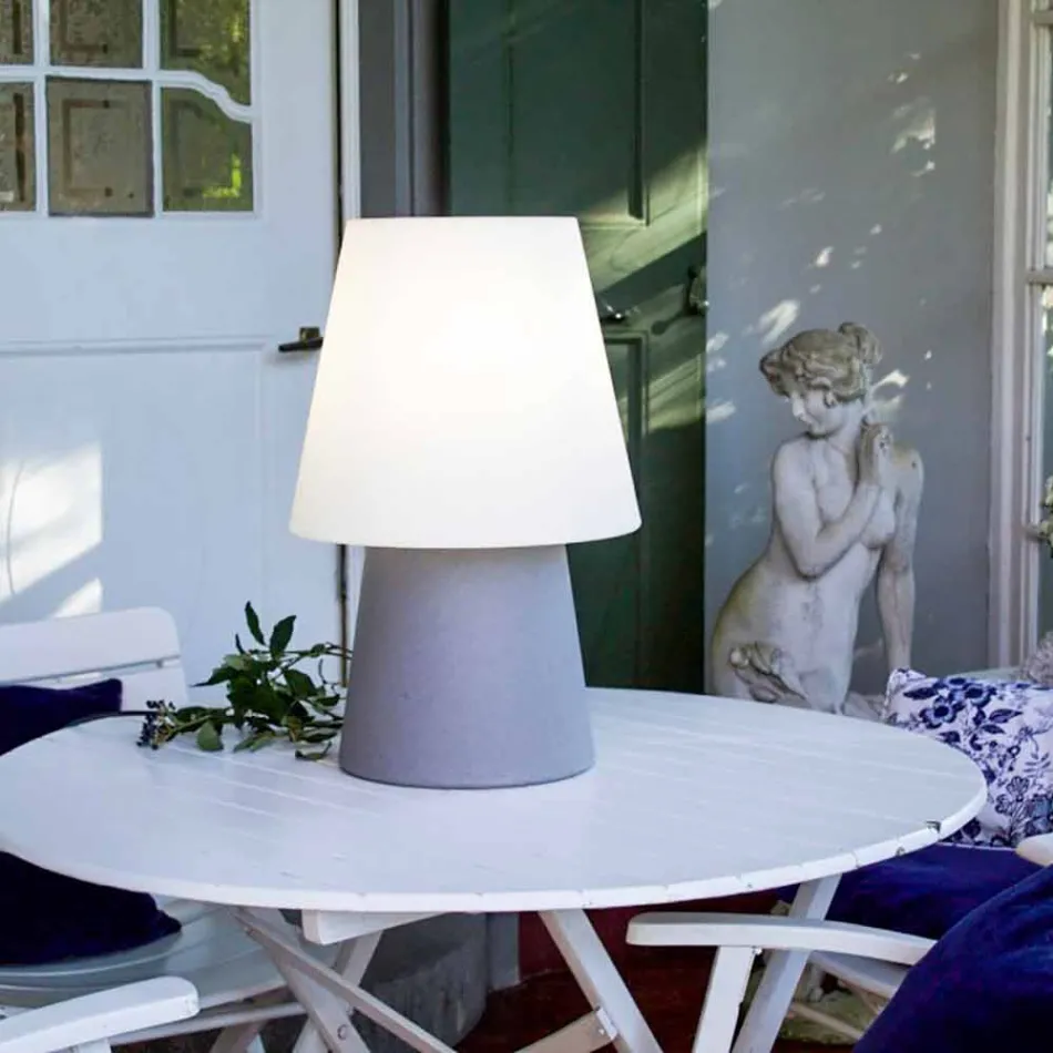 Llambë Moderne e Dizajnit për Plastikë me Ngjyra të Brendshme ose të Jashtme - Fungostar Viadurini