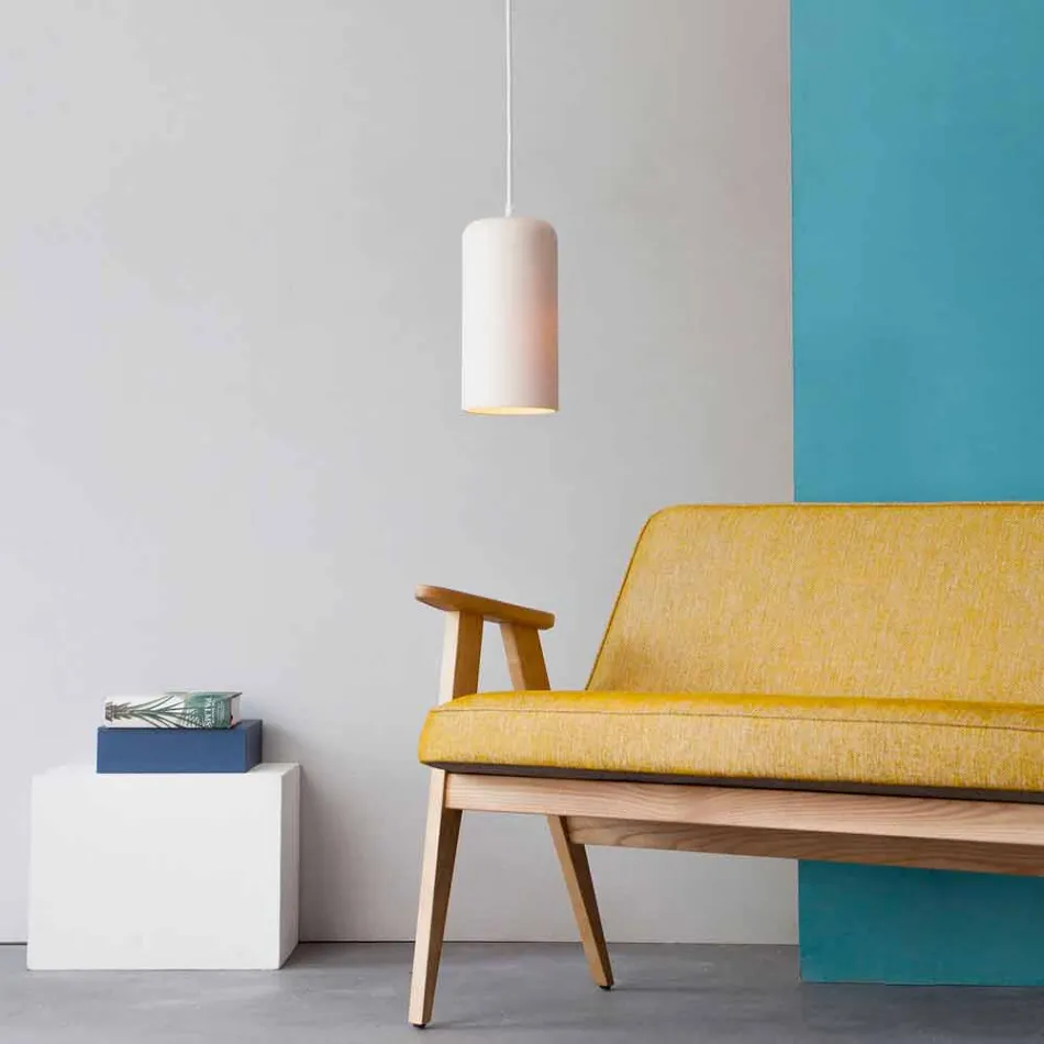 In-es.artdesign Qiri 1 llambë me dizajn të varur në laprene me ngjyrë Viadurini