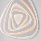 Llambë Elegante prej Qelqi dhe Metali e Prodhuar në Itali për Interiere të Rafinuara - Rigel Viadurini