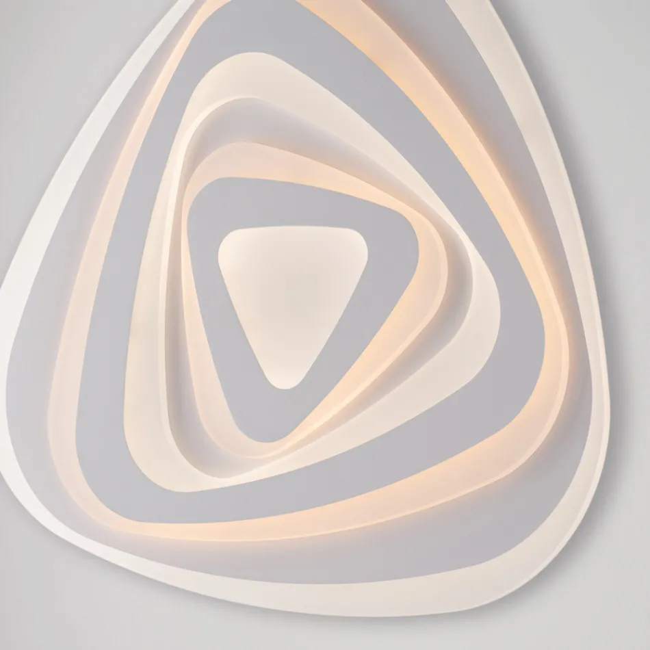 Llambë Elegante prej Qelqi dhe Metali e Prodhuar në Itali për Interiere të Rafinuara - Rigel Viadurini