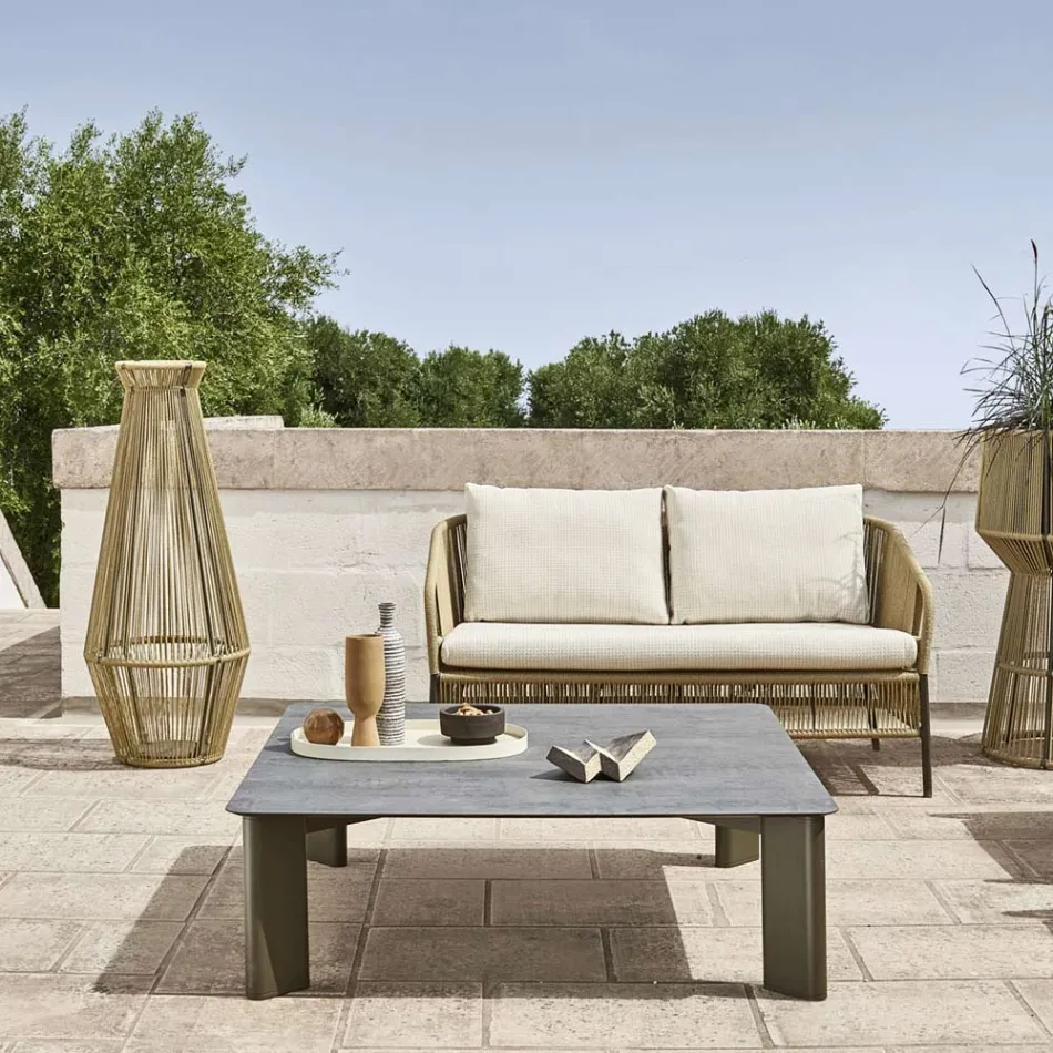 Llambë kopshti në alumin dhe fibër Prodhuar në Itali - Kriket nga Varaschin Viadurini