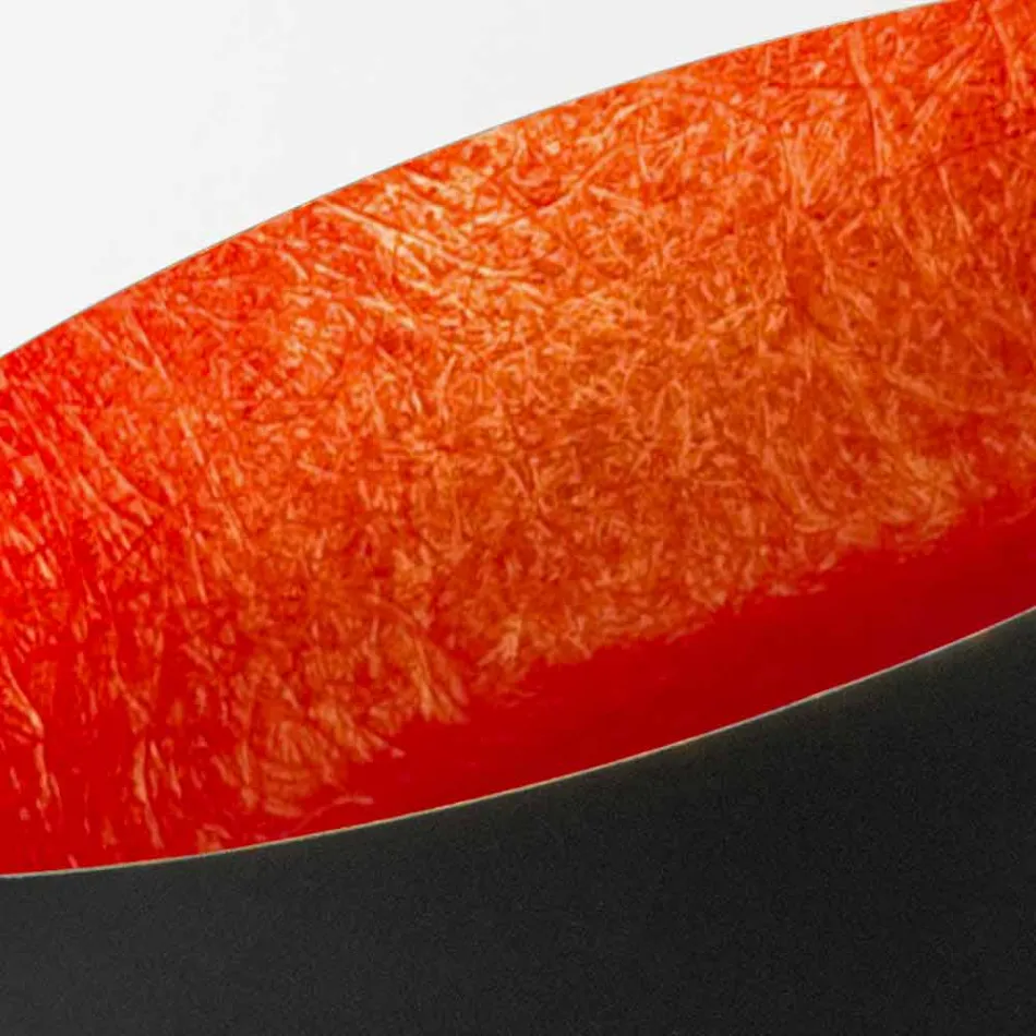 In-es. Design llambë dyshemeje me ngjyra çeliku dhe nebuliti H2o F Viadurini