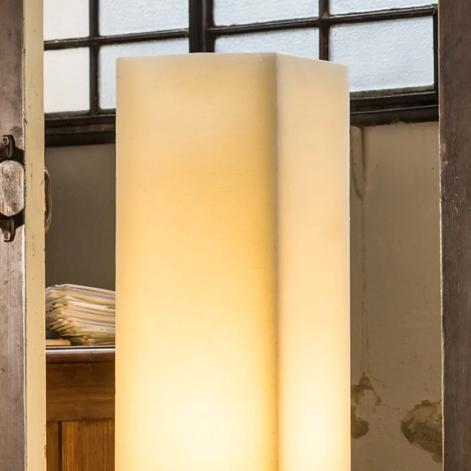 Llambë dylli me efekt gërvishtje me dizajn të lartë Prodhuar në Itali - Dalila Viadurini