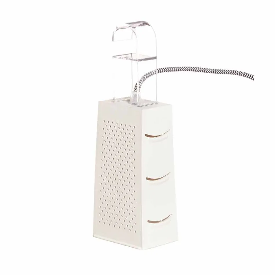 Llamba moderne e tavolinës In-es.artdesign Cacio & Pepe në laprene Viadurini