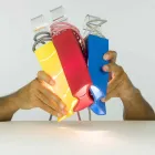 Llamba moderne e tavolinës In-es.artdesign Cacio & Pepe në laprene Viadurini