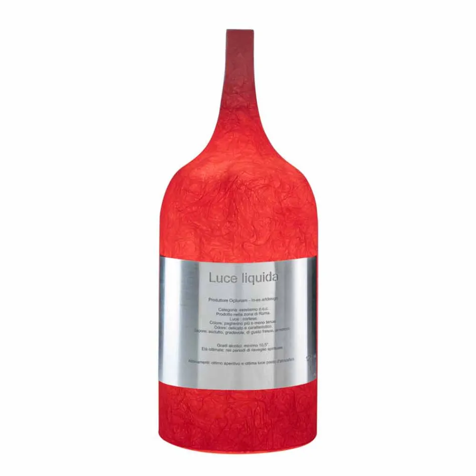 Llambë tavoline në nebulit me ngjyrë In-es.artdesign Luce Liquida1 Viadurini