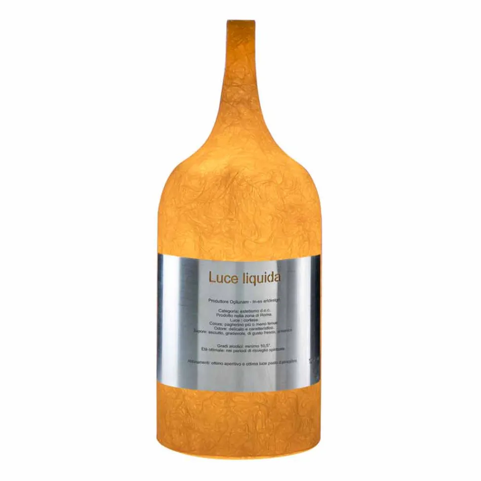 Llambë tavoline në nebulit me ngjyrë In-es.artdesign Luce Liquida1 Viadurini