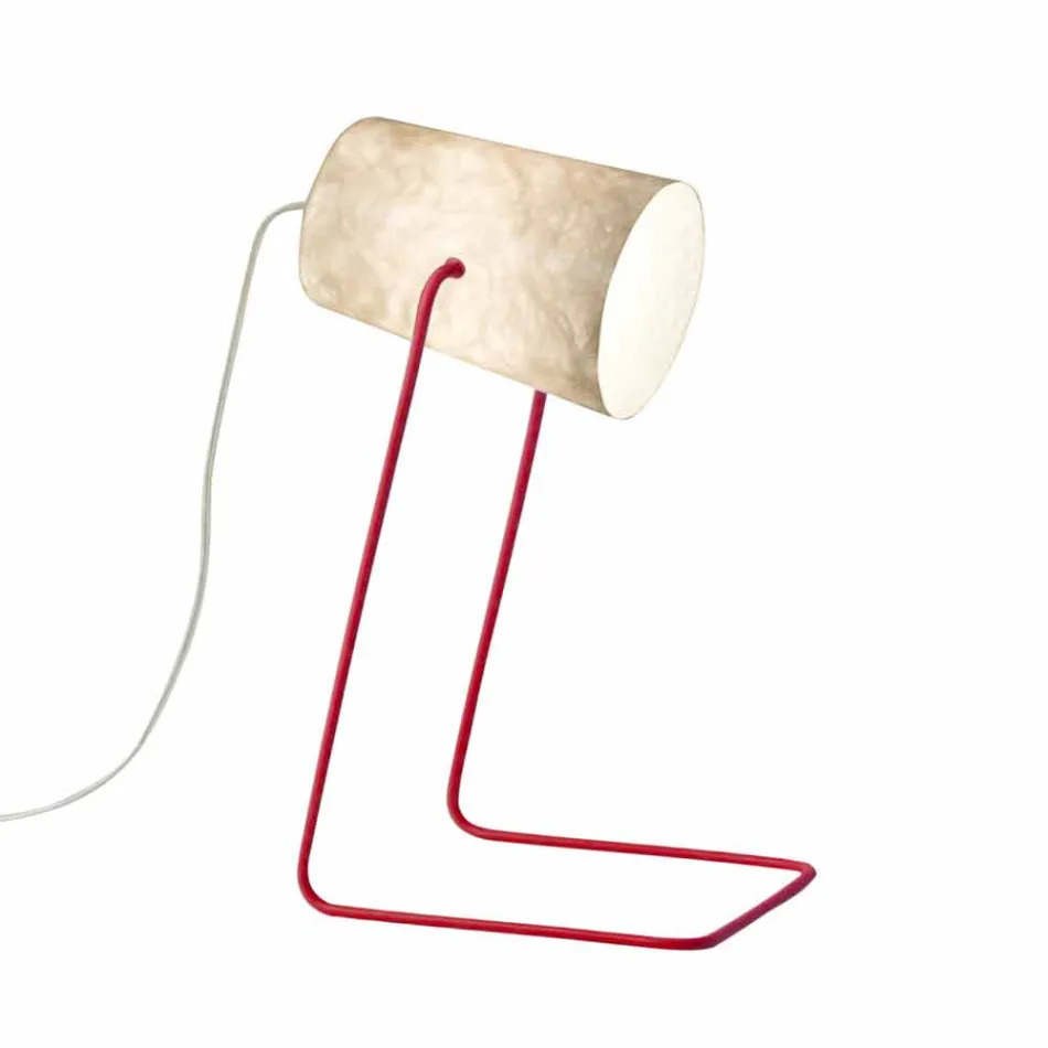 Llambë tavoline In-es.artdesign Paint T Nebula në nebulit modern Viadurini