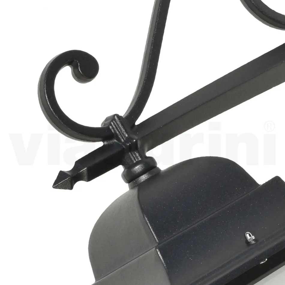 Llambë qelqi me strukturë alumini të derdhur Prodhuar në Itali - Scintilla Viadurini