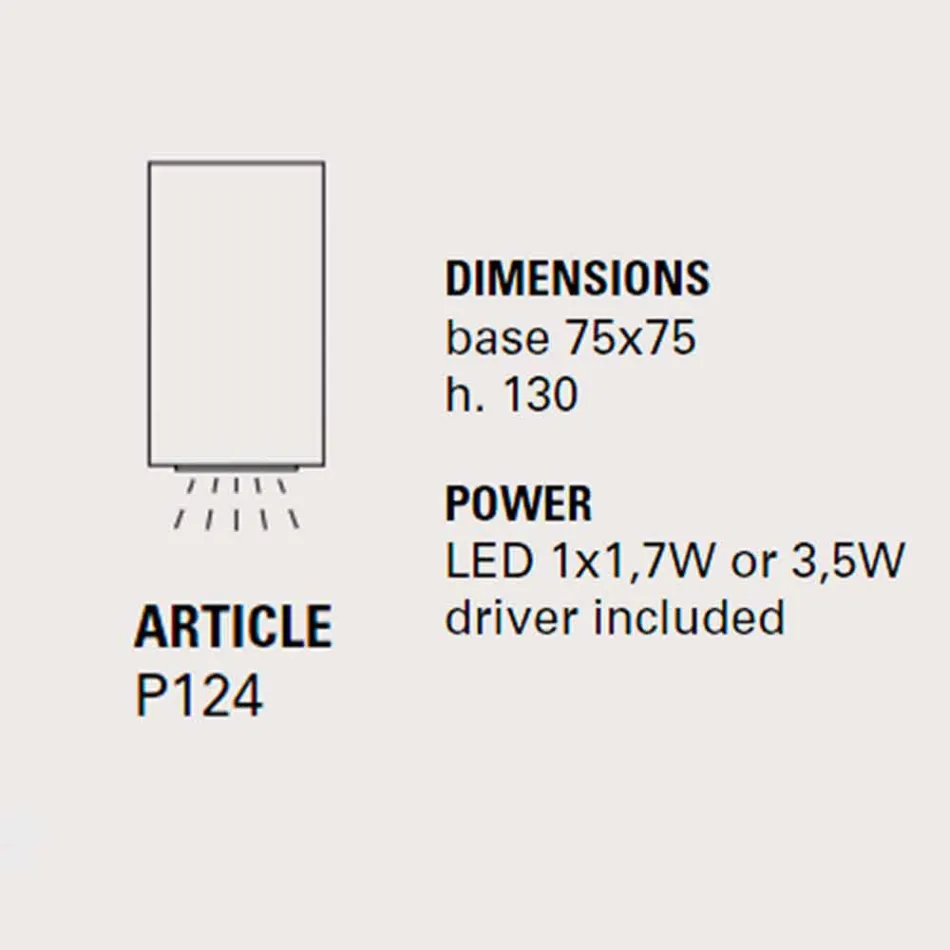Llambadë tavoline LED, tarracë në natyrë, Smith - Toscot Viadurini