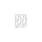 Dekor me lazer për tavolinë kafeje akrilike transparente me llambë Led - Robiola Viadurini