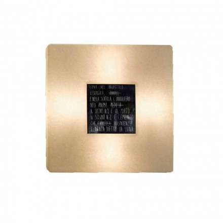 In-es.artdesign Fragments 3 llambë muri moderne me dizajn nebulit Viadurini