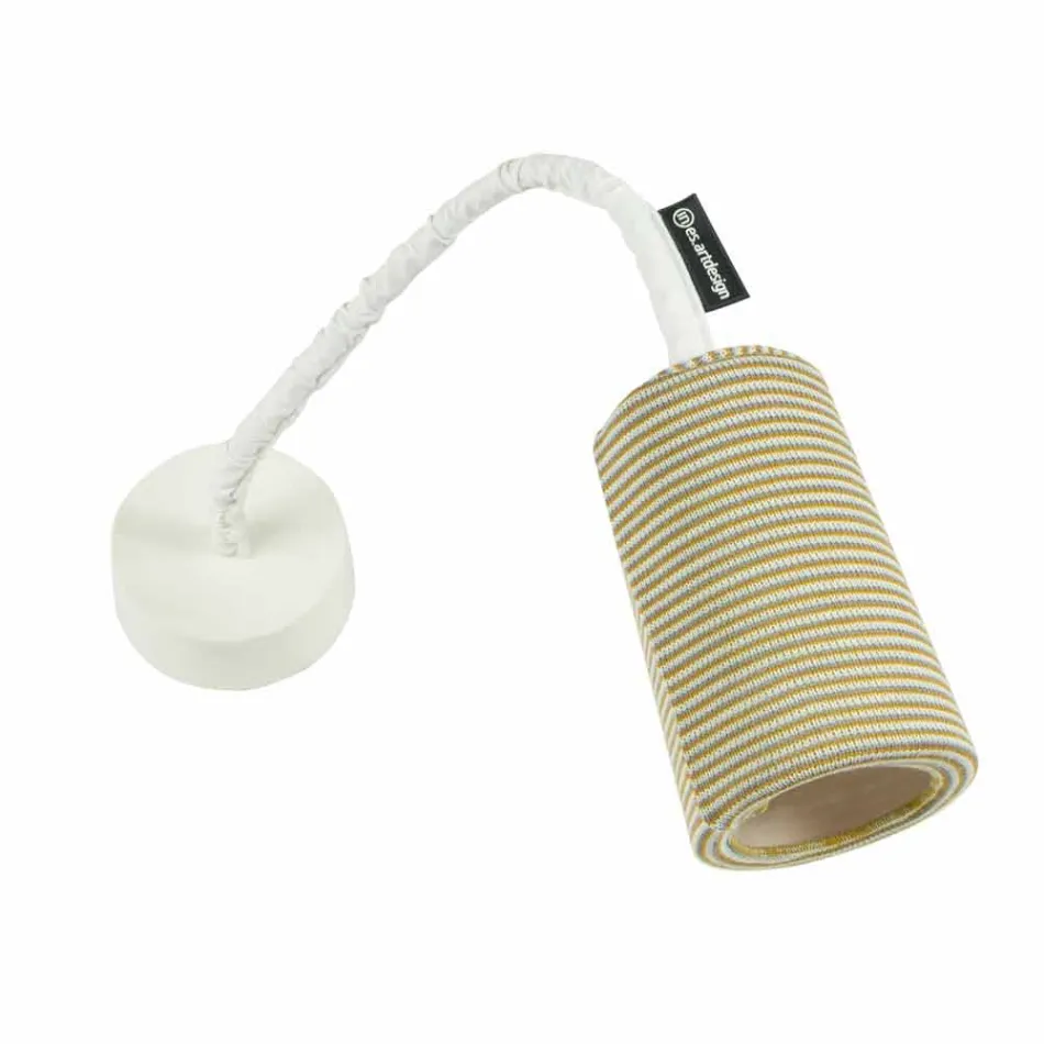 Llambë muri moderne In-es.artdesign Paint A Stripe nebulit dhe lesh Viadurini