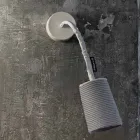 Llambë muri moderne In-es.artdesign Paint A Stripe nebulit dhe lesh Viadurini