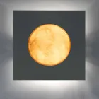 Llambë muri moderne In-es.artdesign Makinë larëse në nebulit Viadurini