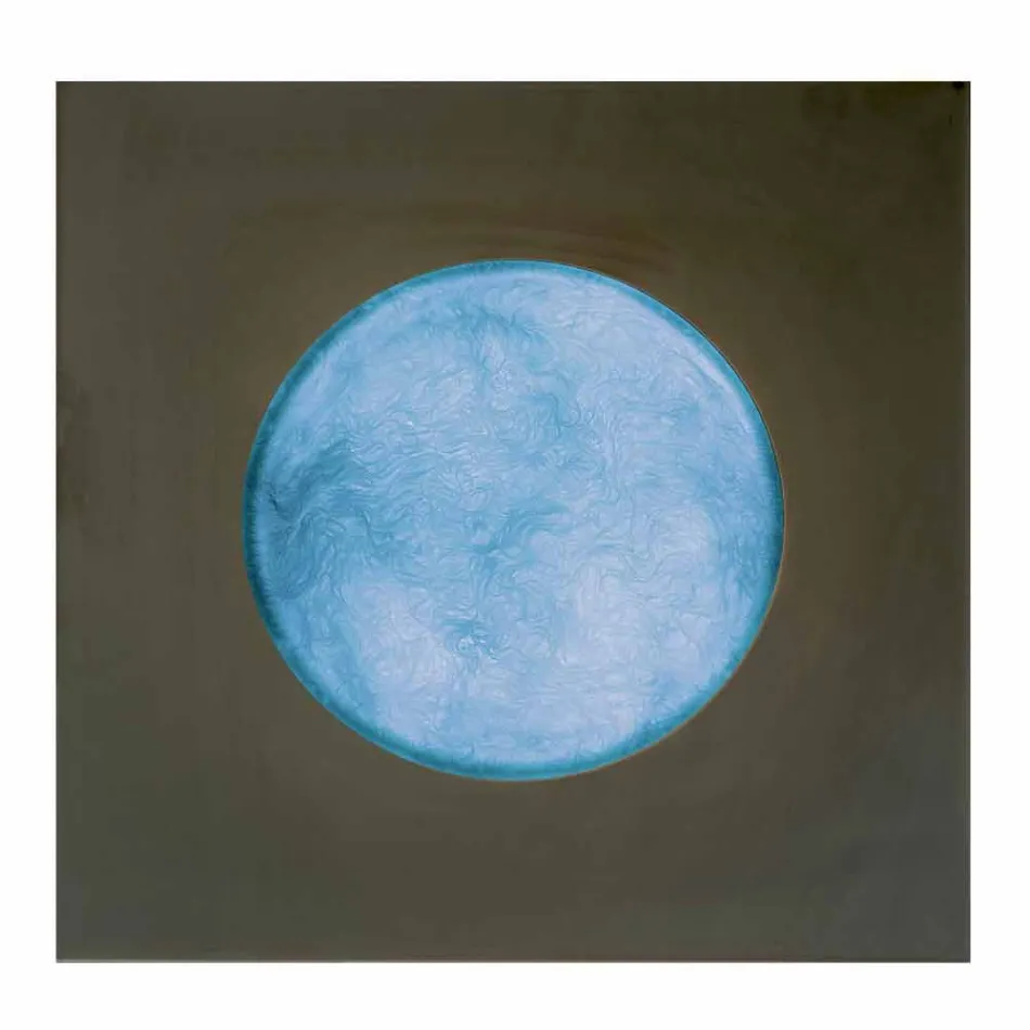 Llambë muri moderne In-es.artdesign Makinë larëse në nebulit Viadurini