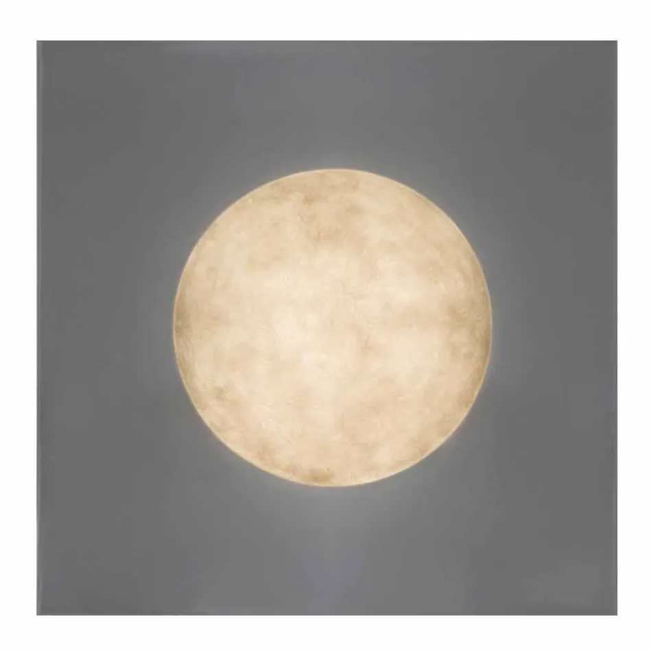 Llambë muri moderne In-es.artdesign Makinë larëse në nebulit Viadurini