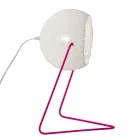 Llamba moderne e tavolinës In-es.artdesign Trama T1 pambuku e punuar me dorë Viadurini