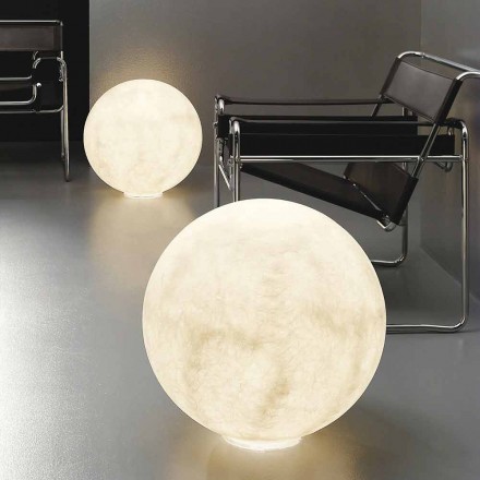 Llambë tavoline moderne sferike In-es.artdesign Nebulite Floor Moon Viadurini