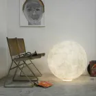 Llambë tavoline moderne sferike In-es.artdesign Nebulite Floor Moon Viadurini