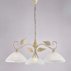 Llambë Moderne prej Xhami dhe Metali e Prodhuar në Itali Ideale për Çdo Dhomë - Carina Viadurini