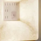 Dizajnoni llambë muri të bardhë nebulite In-es.artdesign Dada Luna 1 Viadurini