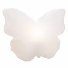 Llambë për ambiente të jashtme ose të brendshme, White Butterfly Design Modern - Farfallastar Viadurini