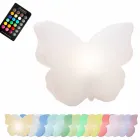 Llambë për ambiente të jashtme ose të brendshme, White Butterfly Design Modern - Farfallastar Viadurini