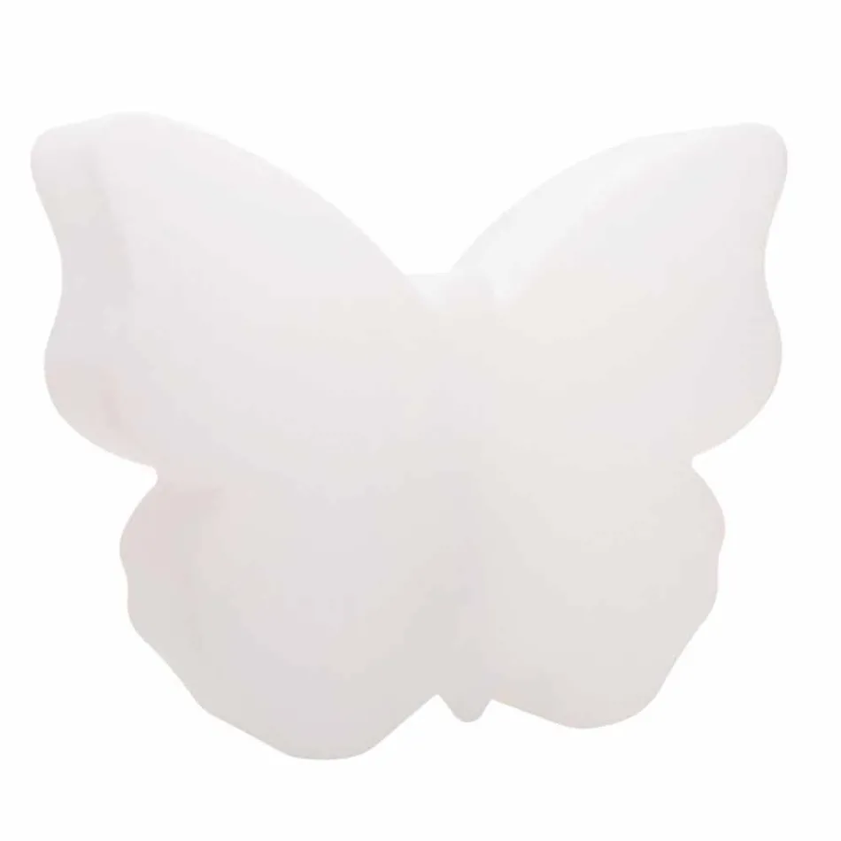 Llambë për ambiente të jashtme ose të brendshme, White Butterfly Design Modern - Farfallastar Viadurini