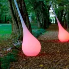 Vazo llambash dyshemeje RGB e Dekorimit me Projektim Plastik - Ampule nga Myyour Viadurini