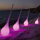 Vazo llambash dyshemeje RGB e Dekorimit me Projektim Plastik - Ampule nga Myyour Viadurini