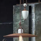 zanat dhe llamba qeramike dhe metali poshtë Kristen Ferroluce Viadurini