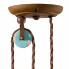 vend llambë metalike dhe zanat qeramikë Evelyn Viadurini