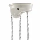 Llambë dhe poshtë qeramikës së punuar me dorë Melissa Ferroluce Viadurini