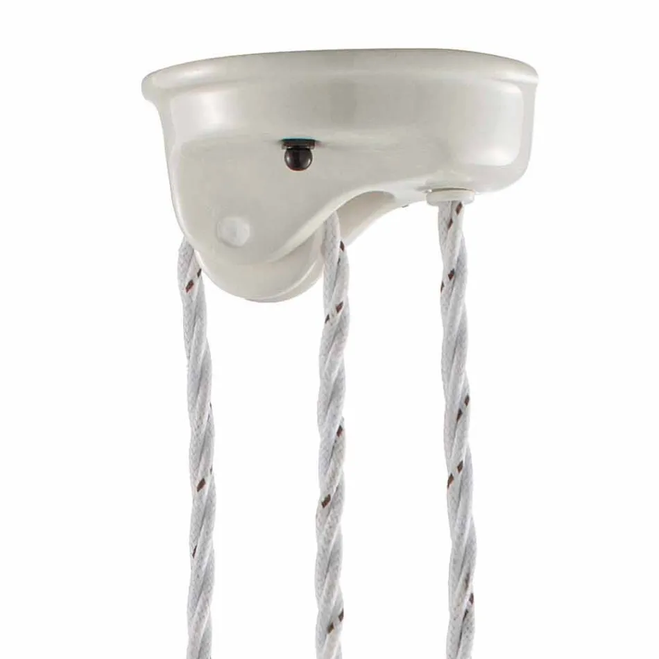 Llambë dhe poshtë qeramikës së punuar me dorë Melissa Ferroluce Viadurini