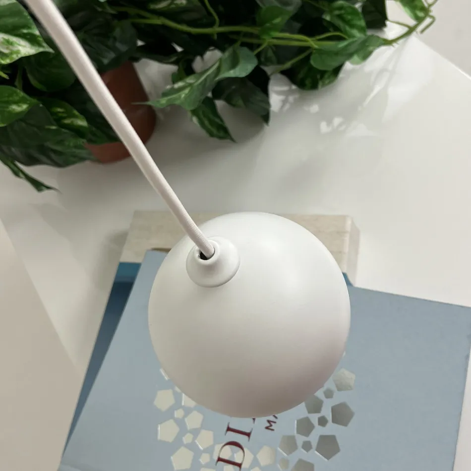 Llambë moderne e pezulluar në qeramikë e bërë në Itali - Lustrini L5 Aldo Berrnardi Viadurini