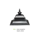 Llambë pezullimi të jashtme në alumin dhe qelq Prodhuar në Itali - Bonaria Viadurini