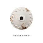 Llamba Pezulluese Industriale Hekur dhe Qeramike e punuar me dore - Industriale Viadurini