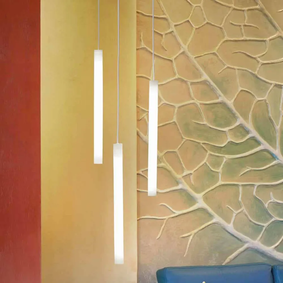 Llambë pezullimi metakrilate Slide Flux Varur e hollë prodhuar në Itali Viadurini