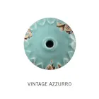 Llambë varëse e punuar me dorë në hekur dhe qeramikë me rrjetë - Industriale Viadurini