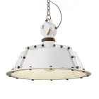 Llamba e varur Artizanale Industriale ne Hekur dhe Qeramike - Industriale Viadurini