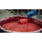 Llambë e verdhë ose e gjelbër retro qeramike e varur e bërë në Itali - Ferroluce Lariat Viadurini