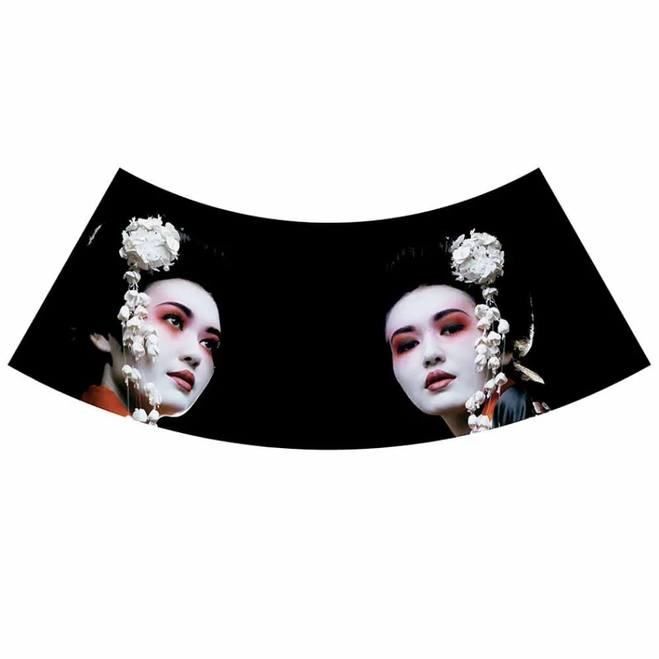 Llambë e Pezulluar në Liri Antracit me Printim të Brendshëm 2 Madhësi - Bramosia Viadurini