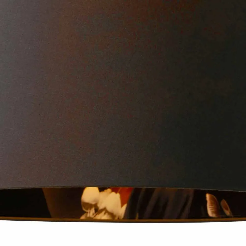 Llambë e Pezulluar në Liri Antracit me Printim të Brendshëm 2 Madhësi - Bramosia Viadurini