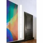 Llambë e Pezulluar në Polietilen të Bardhë dhe Metal të Prodhuar në Itali - Asturias Viadurini