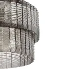 Llamba moderne e varur në qelq luksoz të punuar me dorë, Prodhuar në Itali - Valadier Viadurini