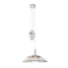 Llambë e varur nga qeramika lart-poshtë e punuar me dorë me Passanastri - Napoli Viadurini