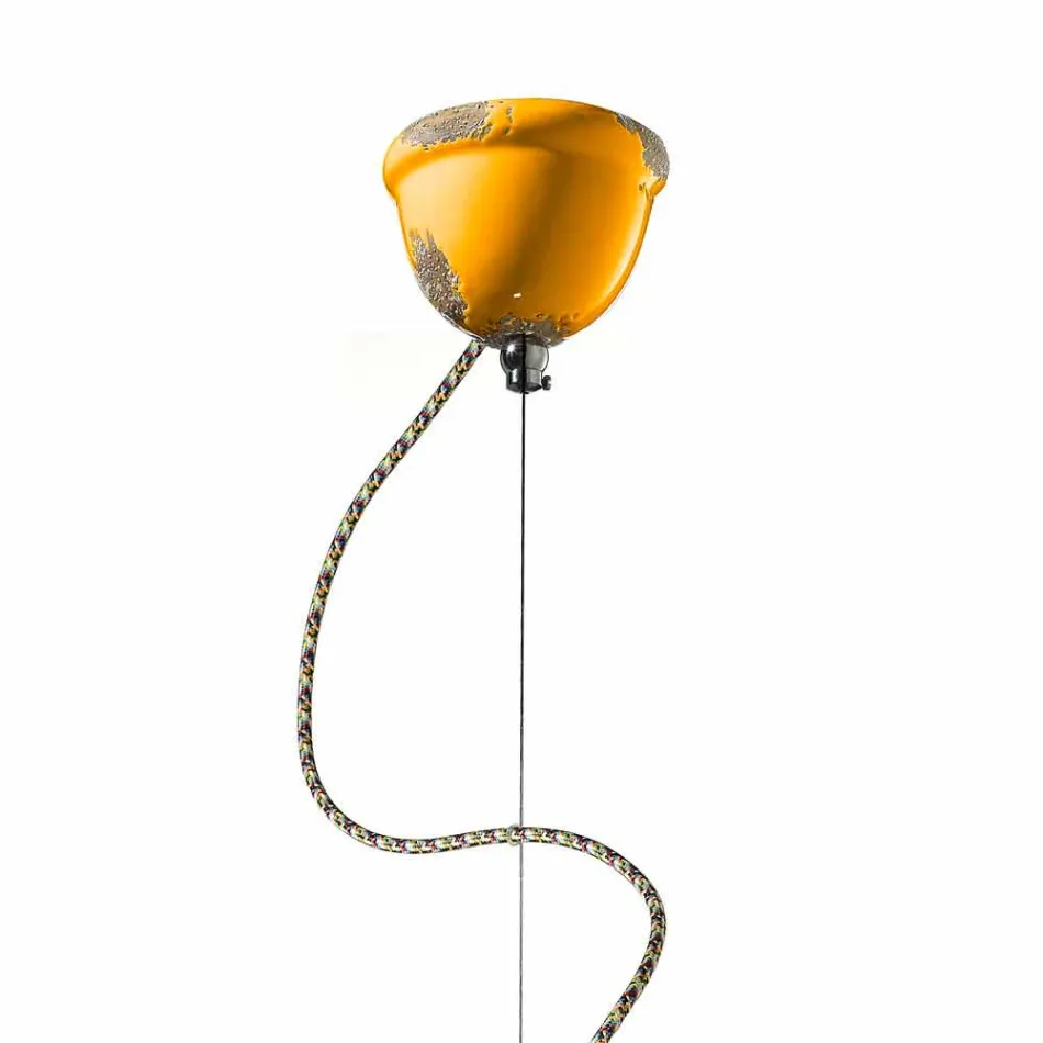 stil retro llambë varëse me dorë varur Ferroluce Viadurini